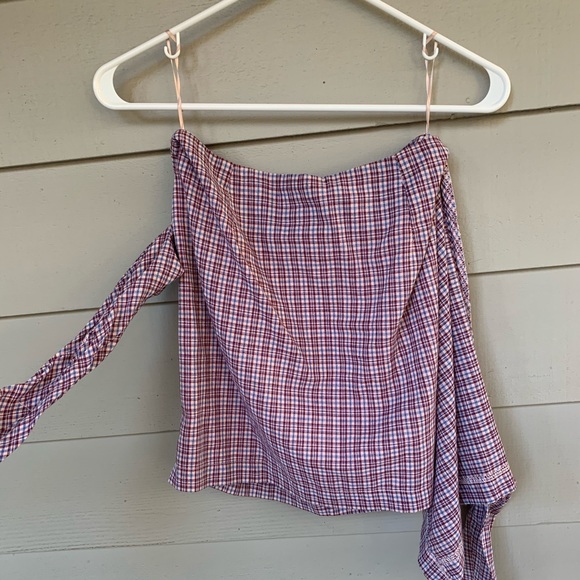 Plaid wrap tie skirt - Picture 2 of 6